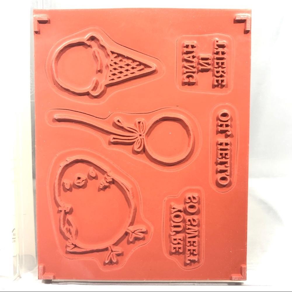 Stampin’ Up! HONEYCOMB HAPPINESS Stamps Set (6 stamps) Item 141291 - Picture 3 of 3